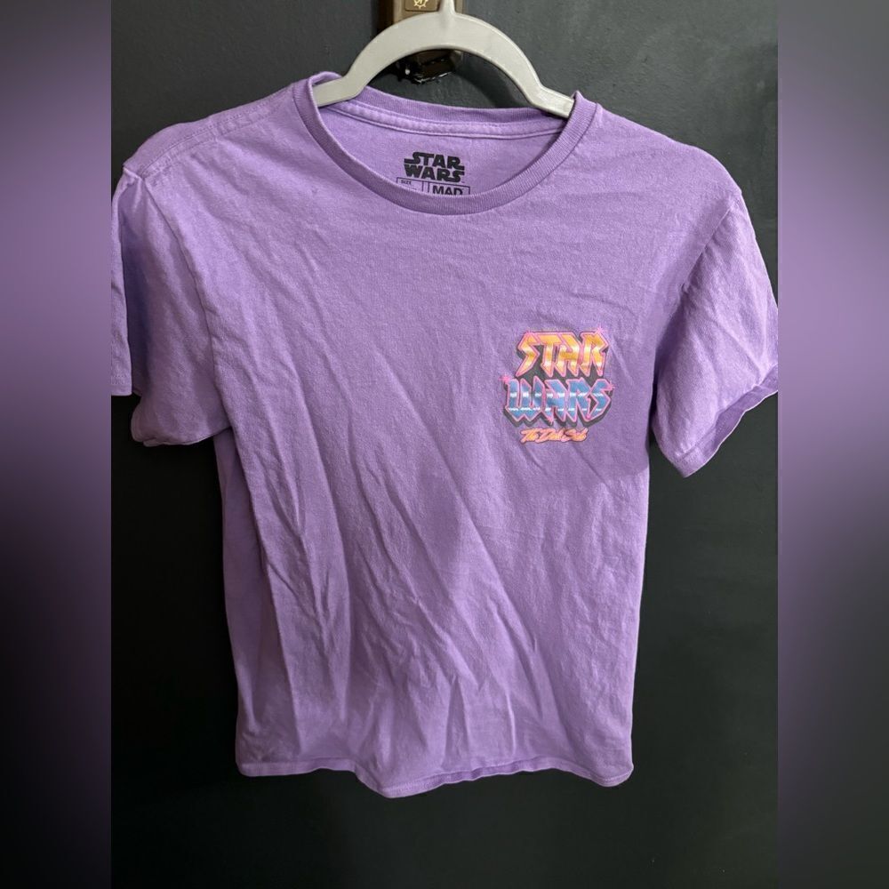 Star Wars The Dark Side Purple TShirt Men's NWOT - Picture 3 of 7